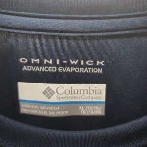 Columbia Omni-Wick Navy Shirt